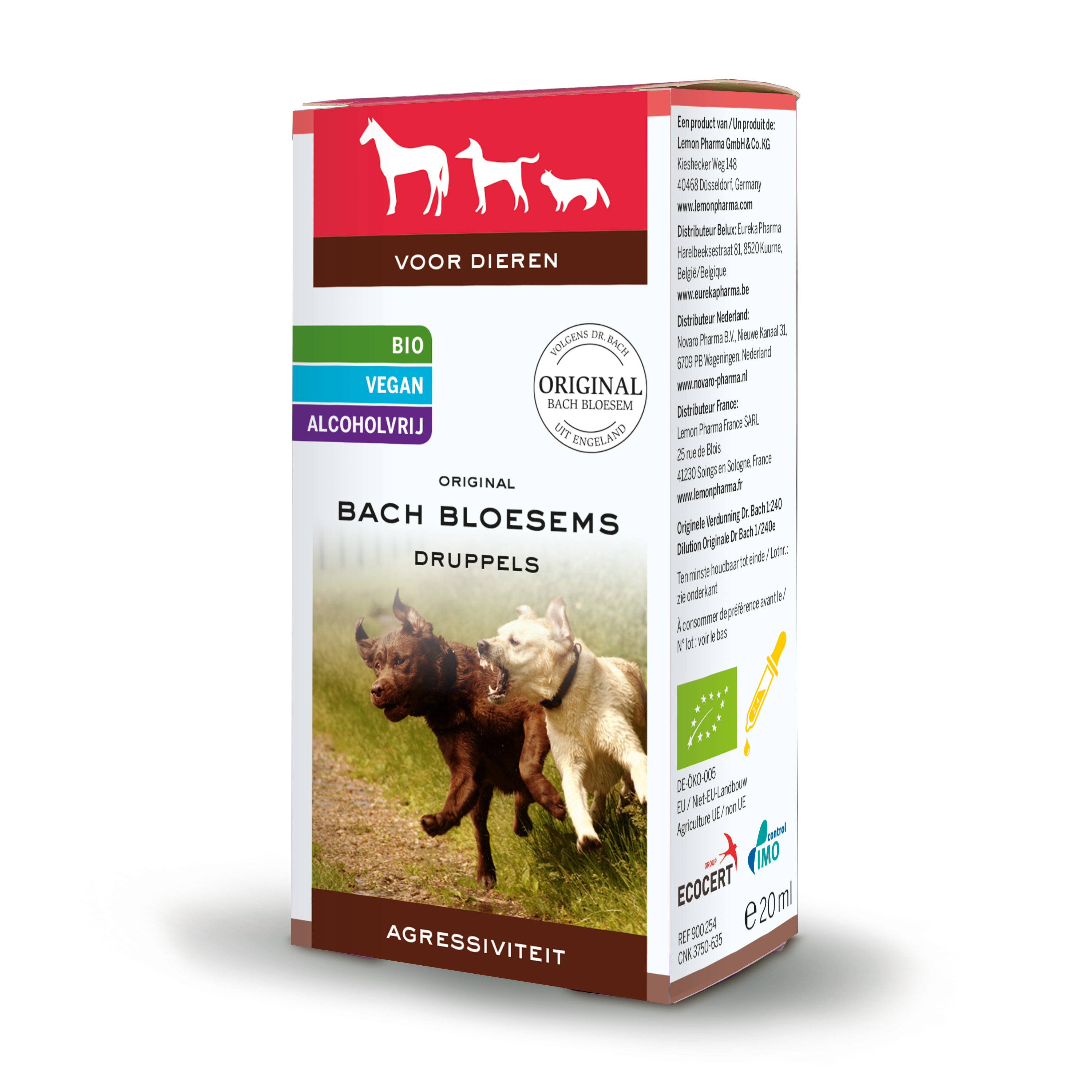 Bach Bloesem Bloesem dier agressiviteit bio 20.00 Milliliter