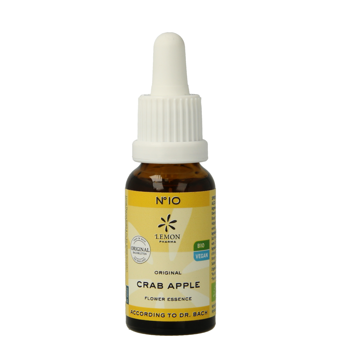 Bach Bloesem Bach bloesemremedies crab apple bio 20.00 Milliliter