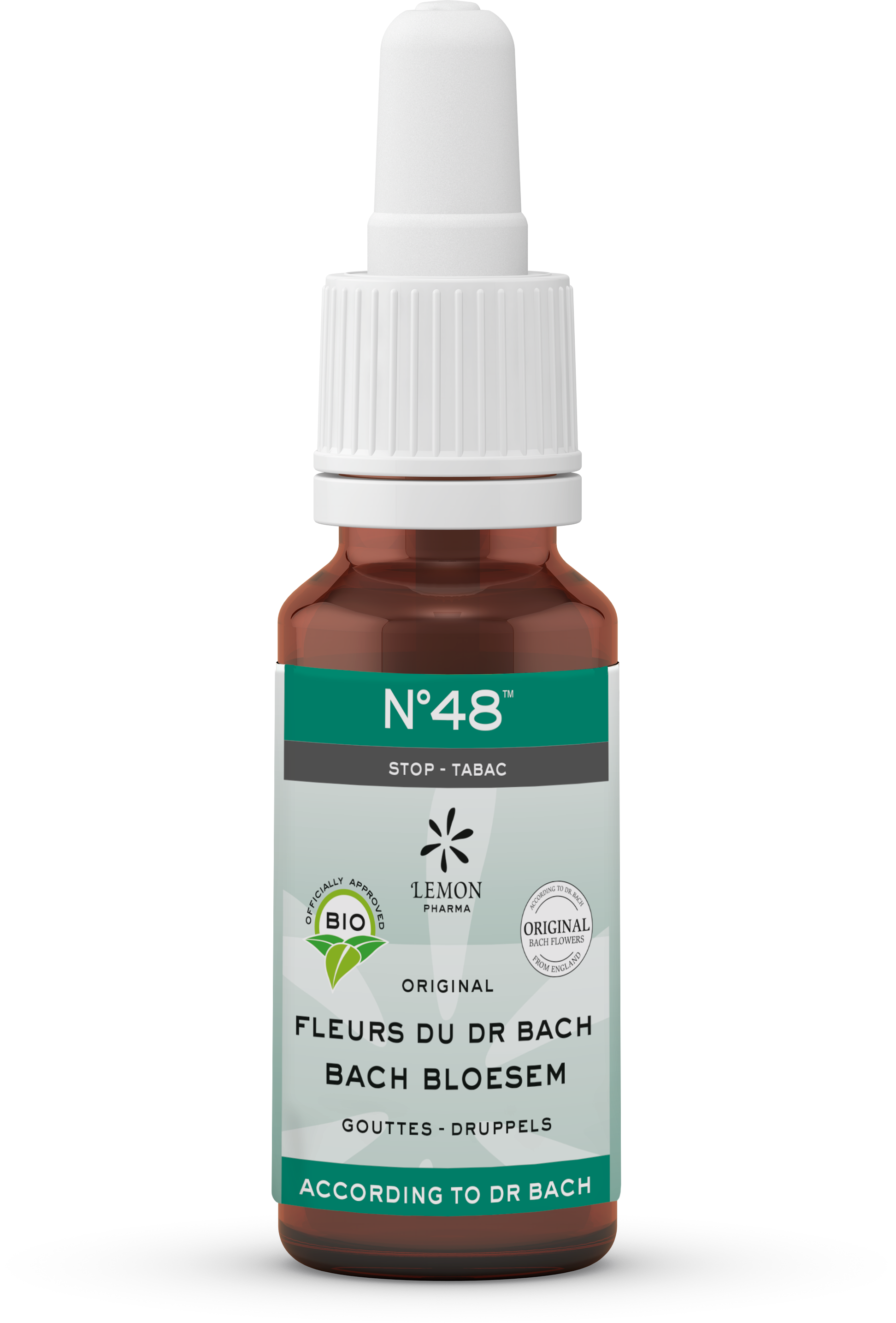 Bach Bloesem Bach bloesems mengeling 48 stop tabak bio  20 Milliliter