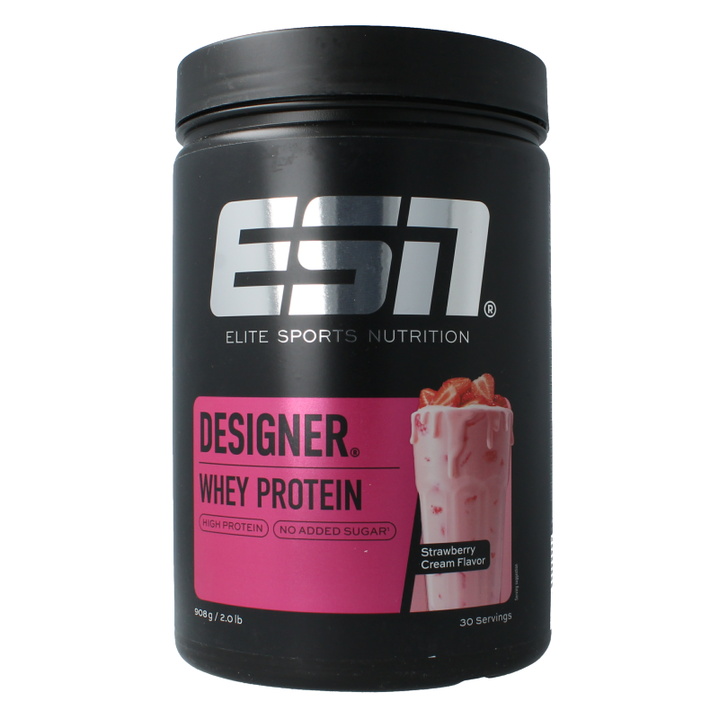 ESN Designer whey strawberry cream 908 Gram
