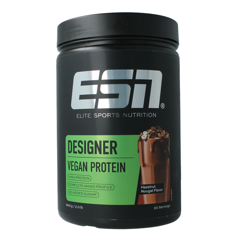 ESN Vegan designer protein hazelnut nougat 900 Gram