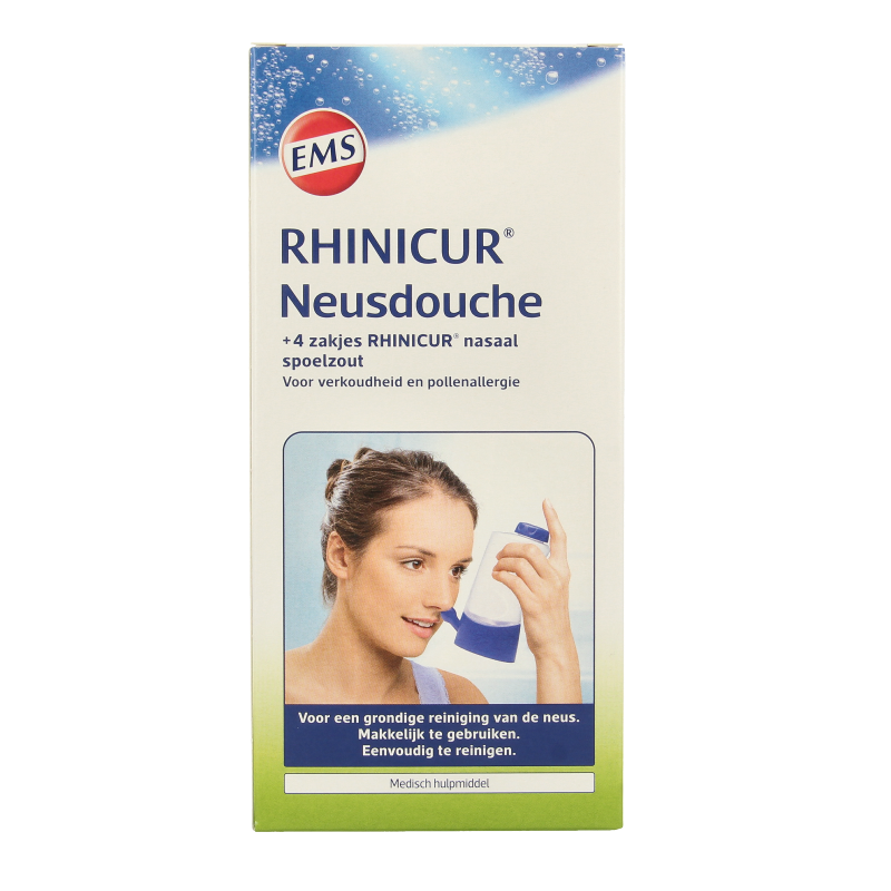 Rhinicur Neusdouche met 4 sachets 1 Set