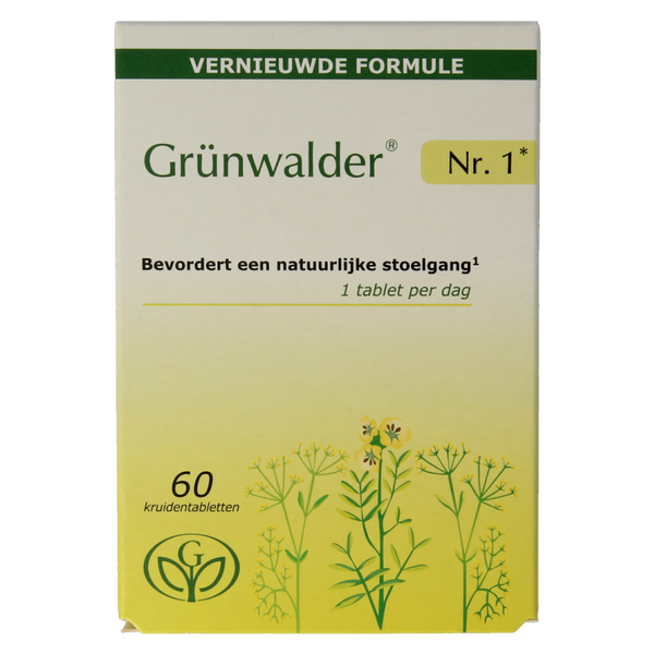 Grunwalder Nr. 1 stoelgang  60 Tabletten