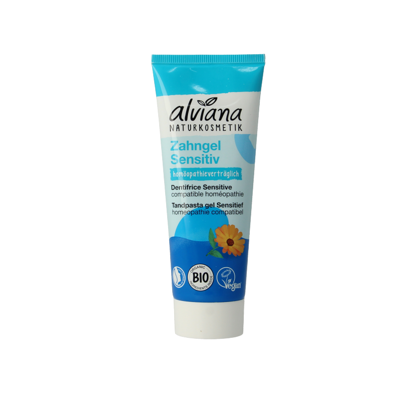 Alviana Tandpasta gel sensitief 75 Milliliter