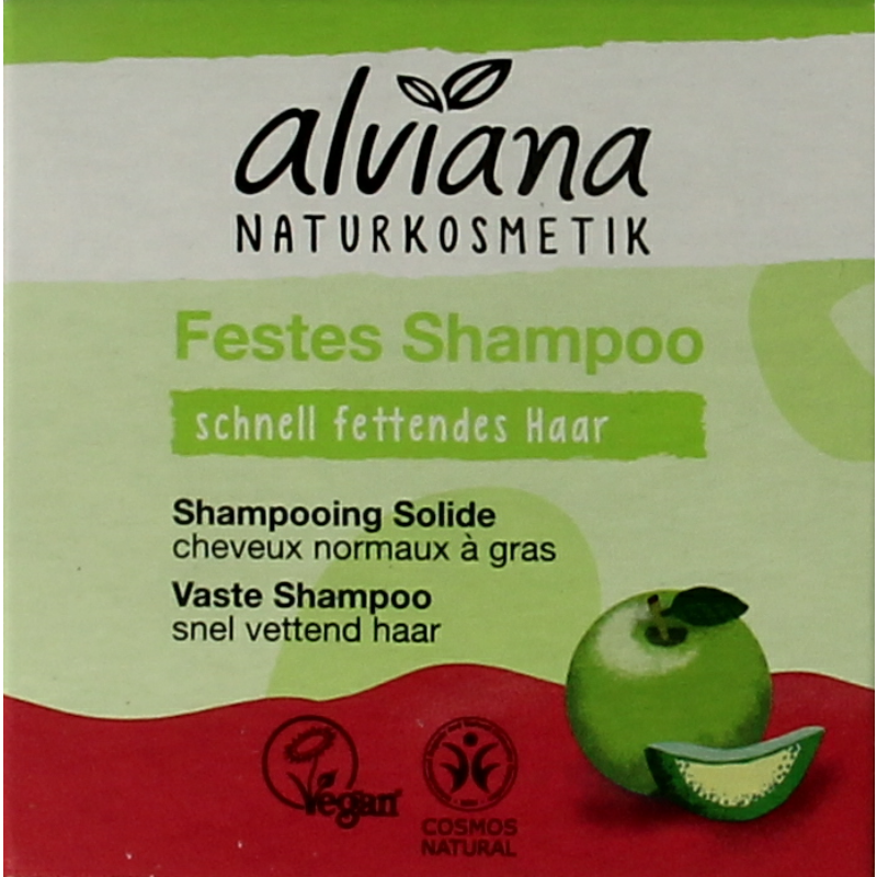 Alviana Shampoobar voor vet haar 60 Gram