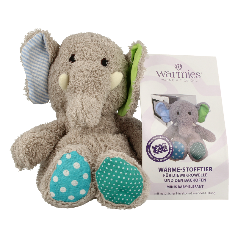 Warmies Mini olifant 1 Stuks