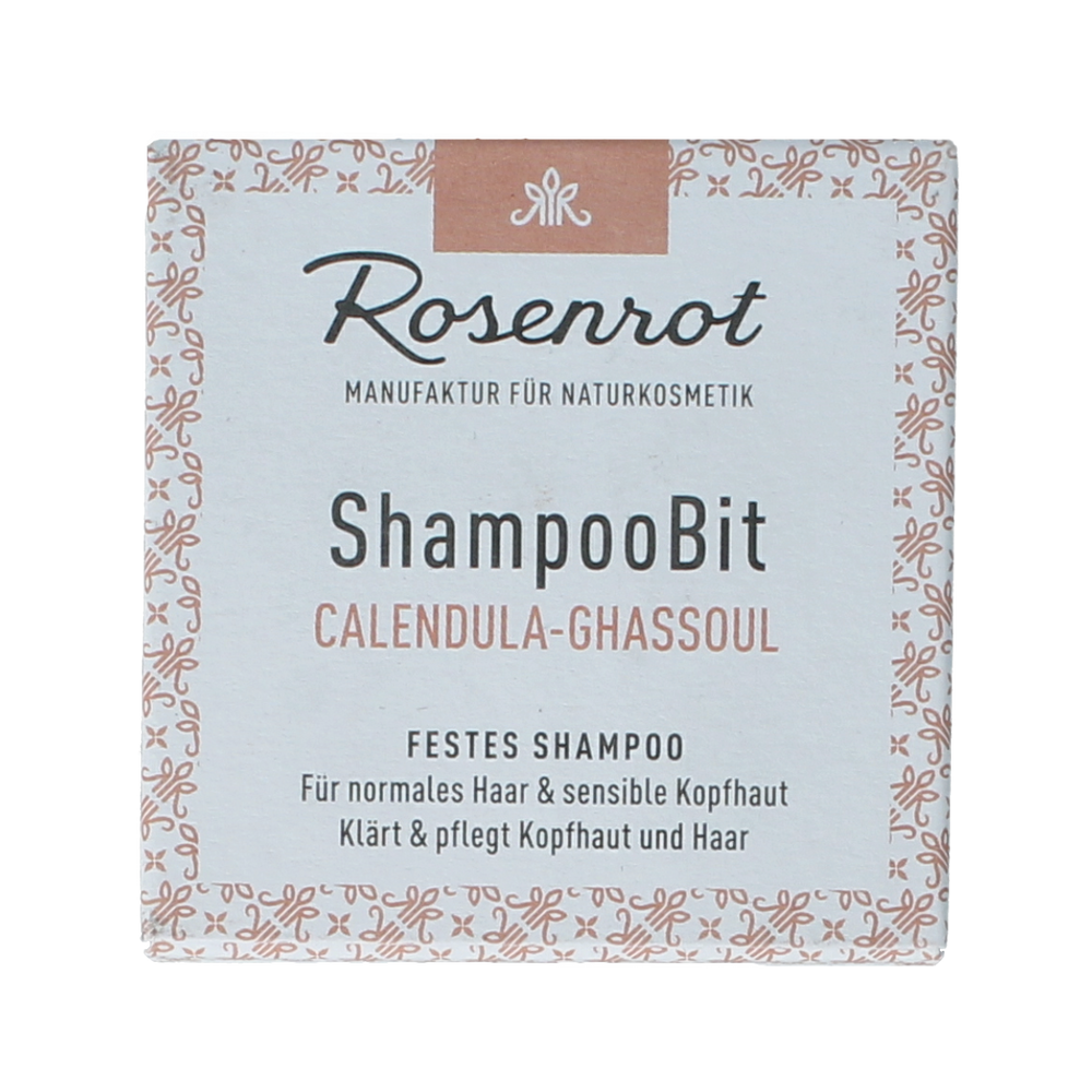 Rosenrot Shampoo solid calendula ghassoul 55.00 Gram
