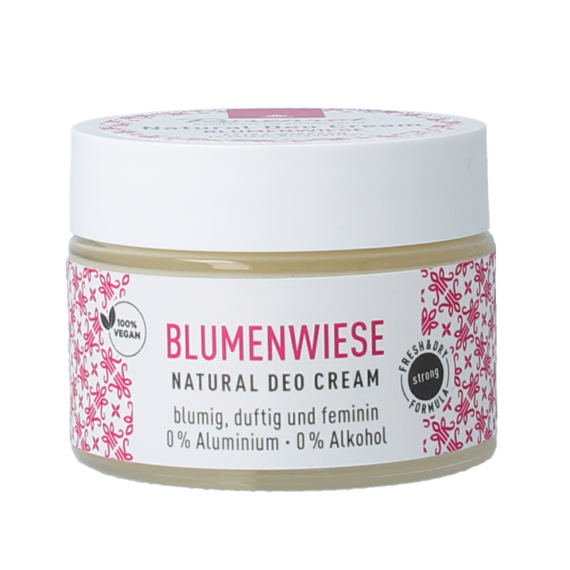 Rosenrot Solid deo creme flower meadow 50 Gram