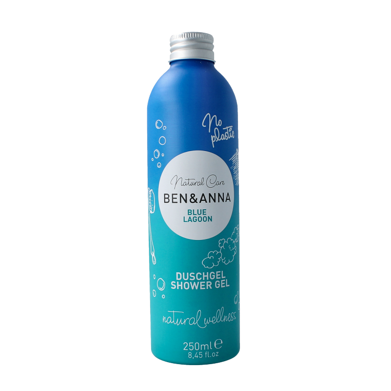 Ben & Anna Douchegel blue lagoon 250 Milliliter