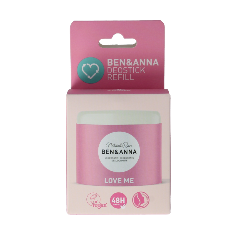Ben & Anna Deostick love me navulling 40 Gram