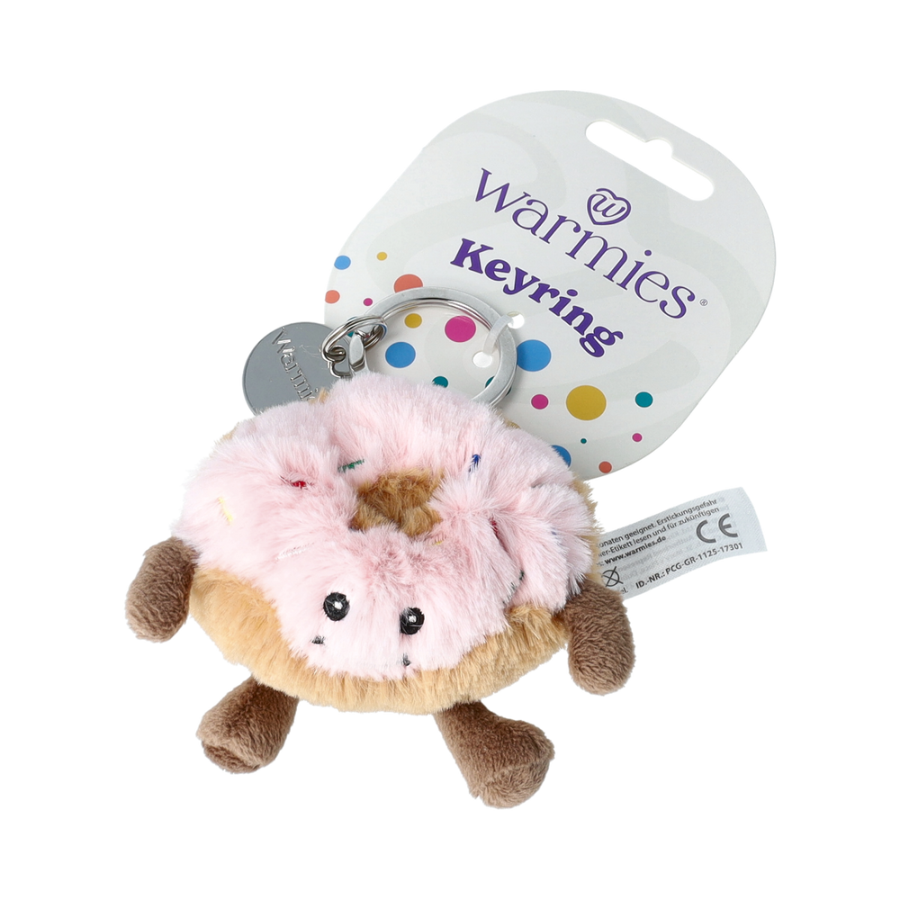 Warmies Sleutelhanger Donut 1.00 Stuks