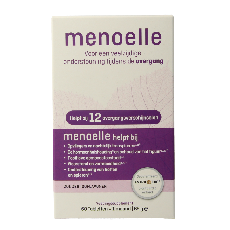 Menoelle Overgang tabletten 60 Tabletten