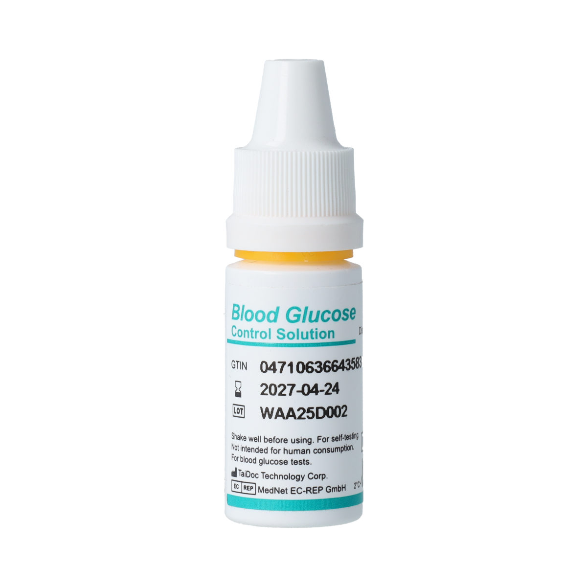 W2 BLOED GLUCOSE  CONTROLE VLOEISTOF 4.00 Milliliter
