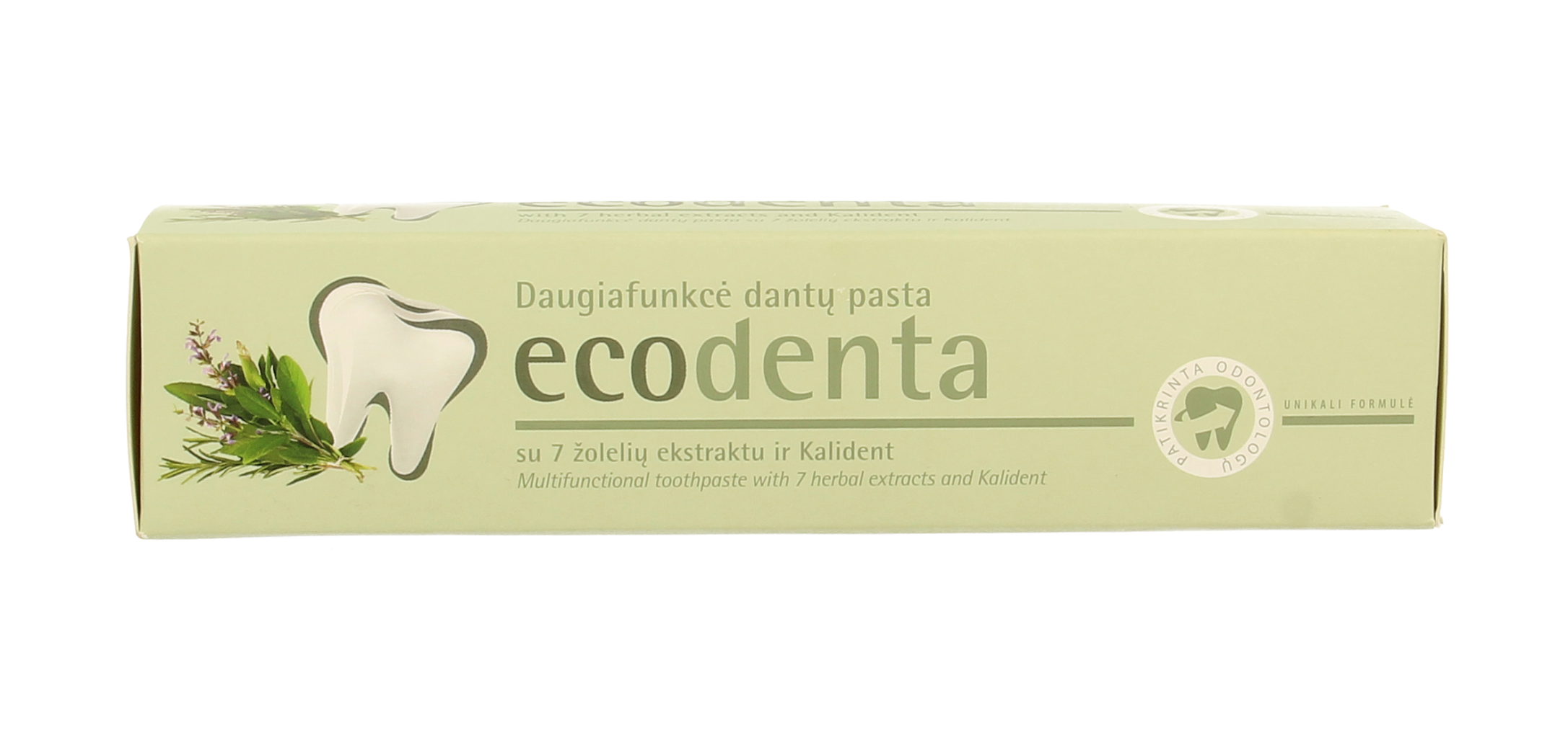Ecodenta Tandpasta multifunctioneel 7 kruiden 100.00 Milliliter