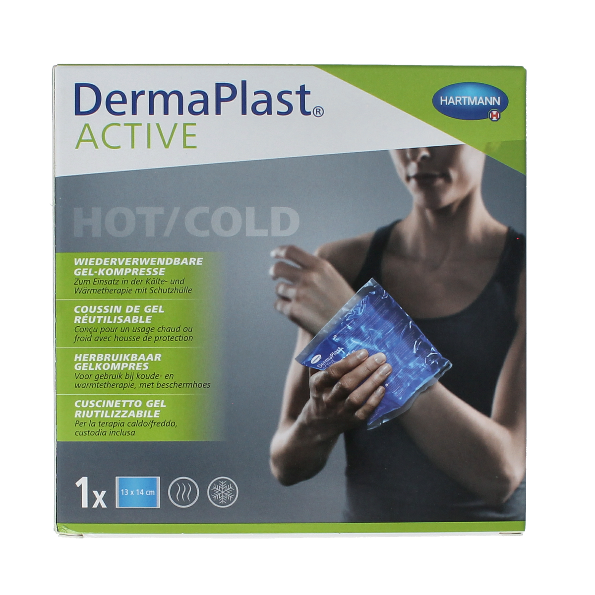 Dermaplast Active cold & hot 13 x 24cm 1.00 Stuks