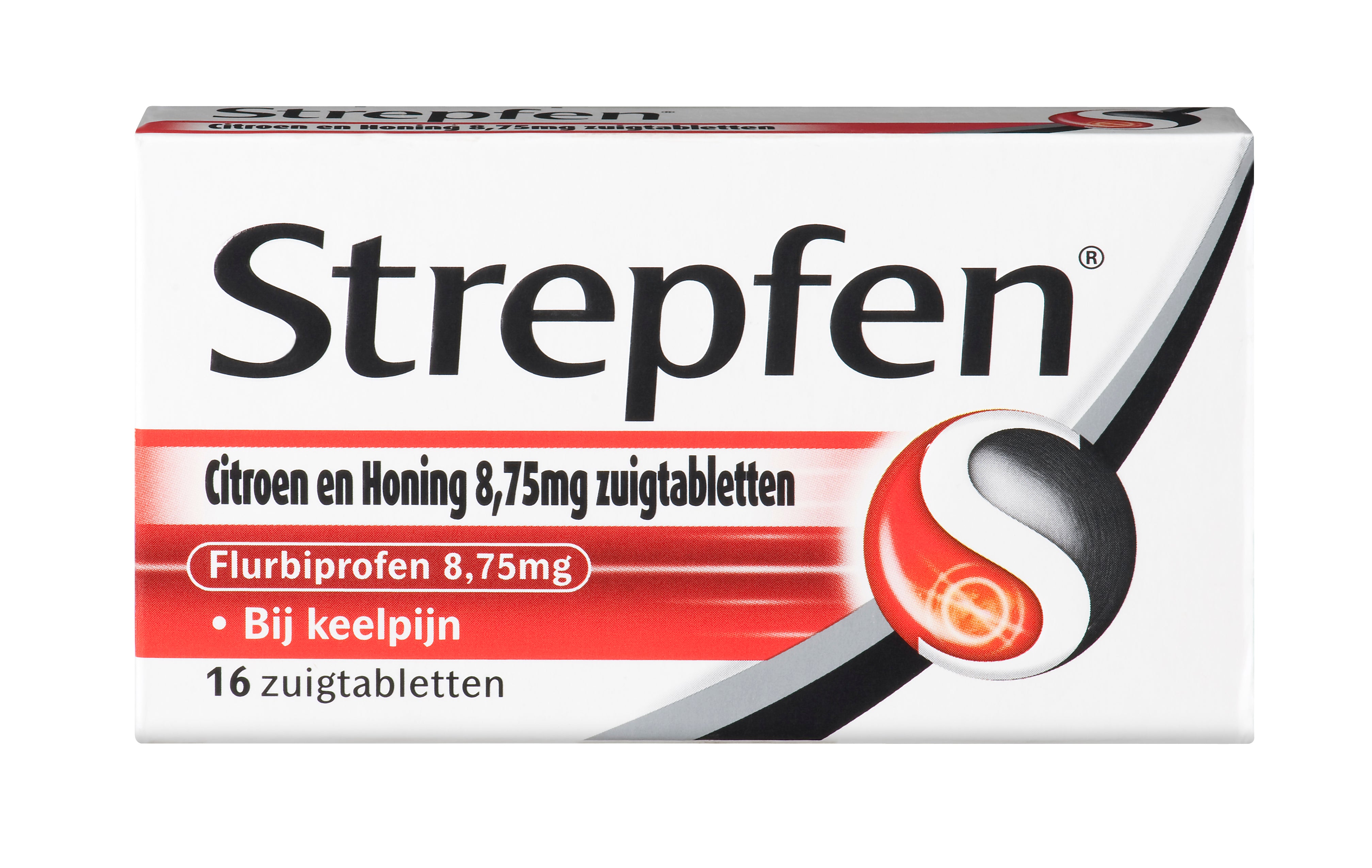 Strepfen Citroen & honing 16.00 Zuigtabletten
