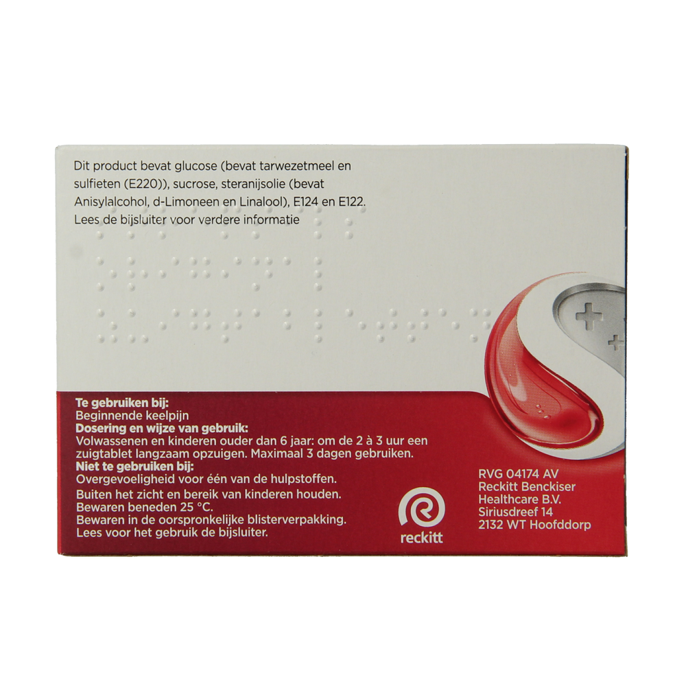 Strepsils Original 24.00 Zuigtabletten