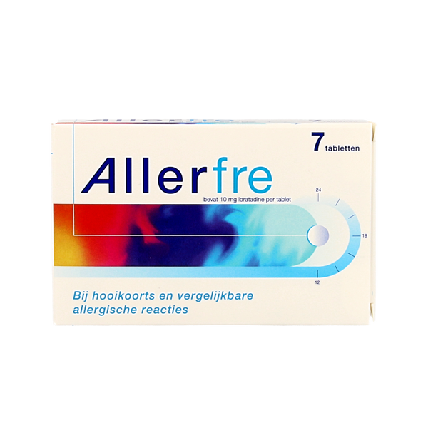 Allerfre Loratadine 10mg 7.00 Tabletten