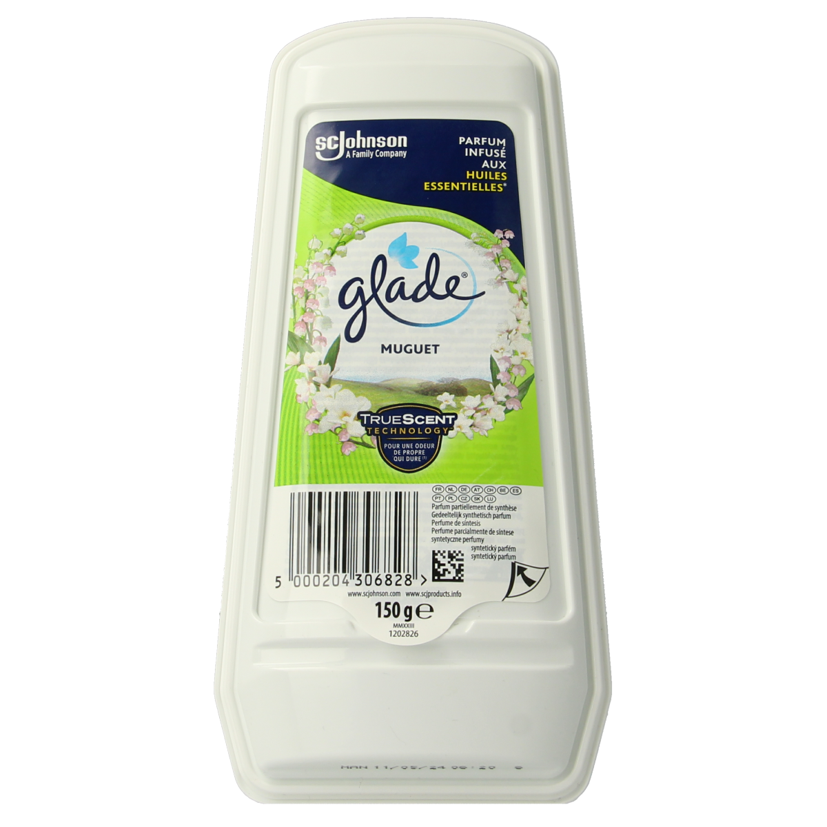 Glade Luchtverfrisser gel muguet 150.00 Gram