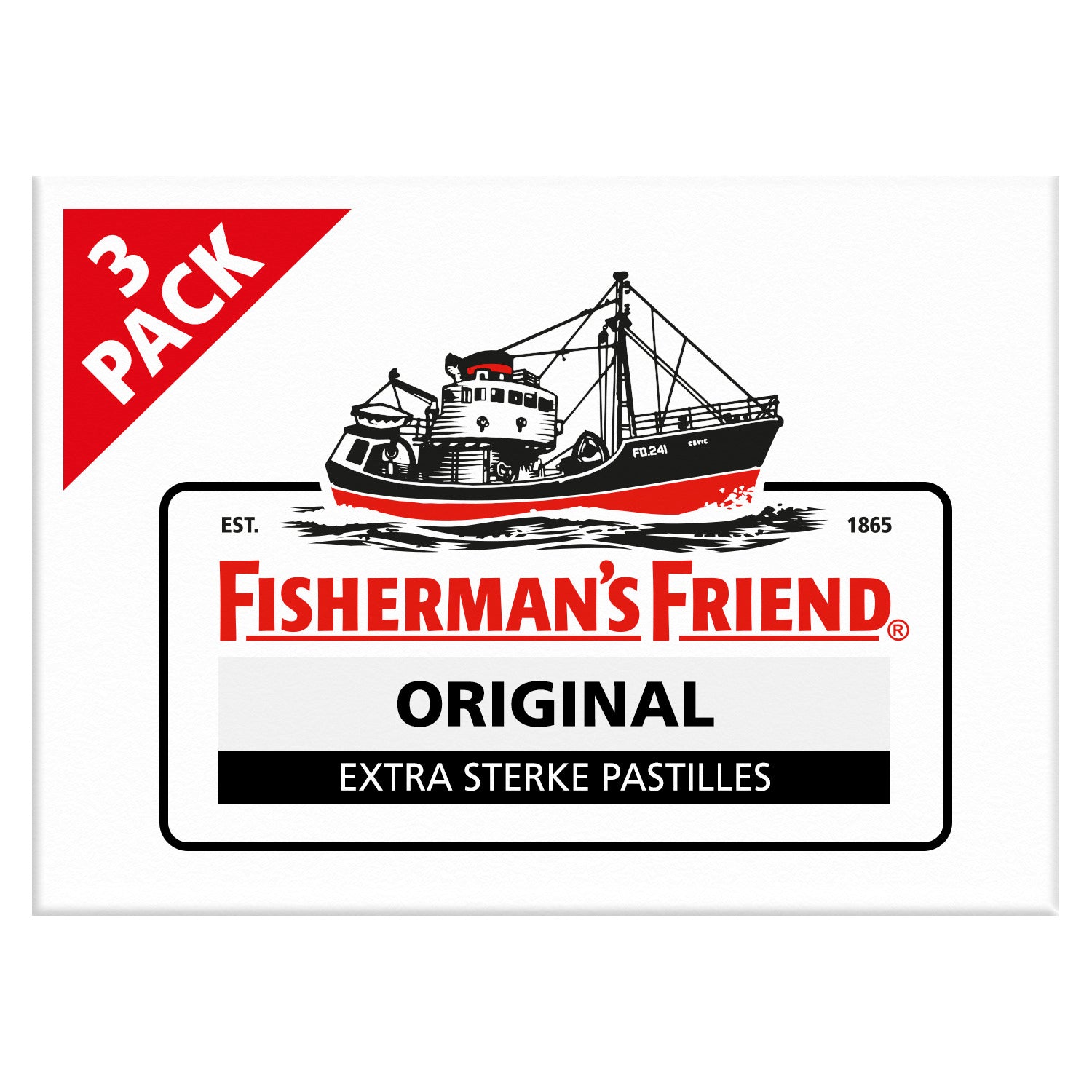 Fisherman's Friend Original 3-pack 25 Gram