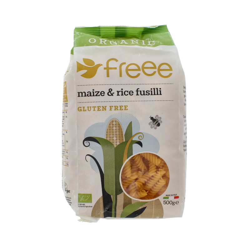 Doves Farm Glutenfree maizerice fusilli bio 500 Gram