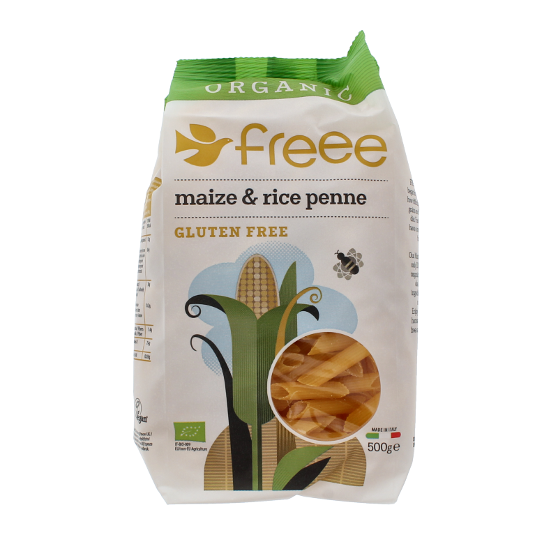 Doves Farm Glutenfree maizerice penne bio 500 Gram