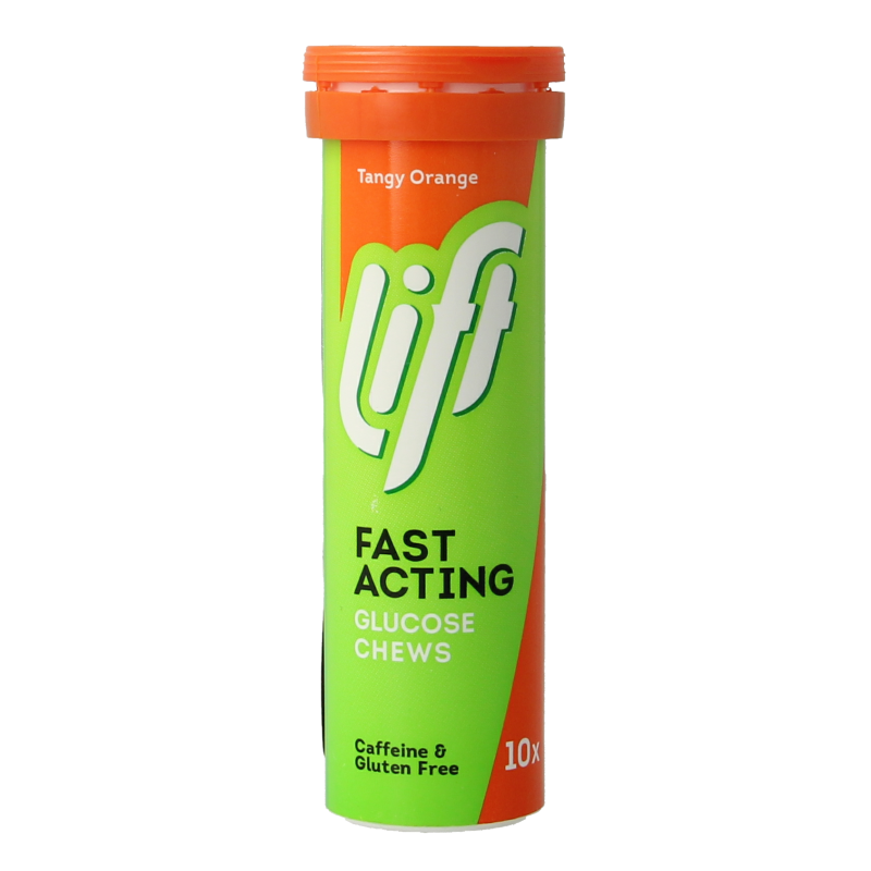 Lift Sinaasappel meeneembuisje 10 Tabletten