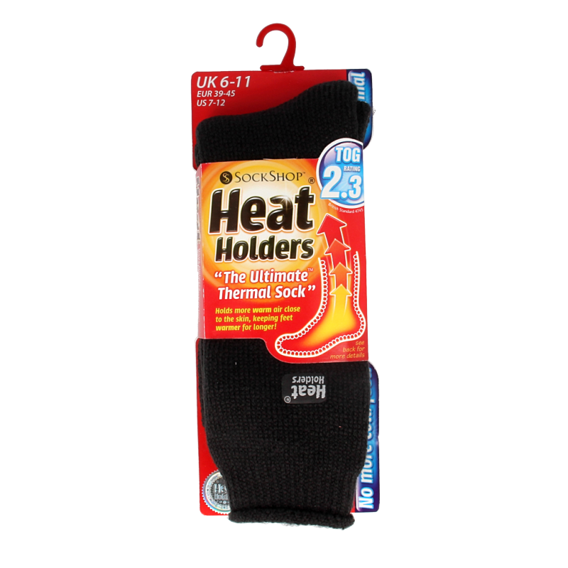 Heat Holders Original socks 39-45 charcoal 1 Paar