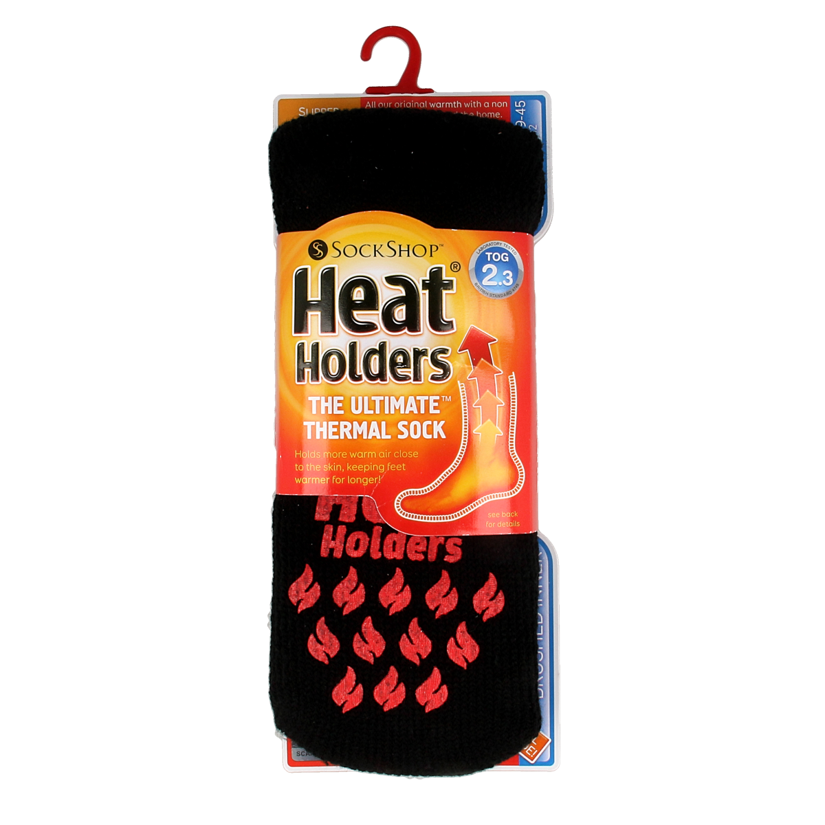 Heat Holders Anti slip sock 6-11 black/red 1.00 Paar
