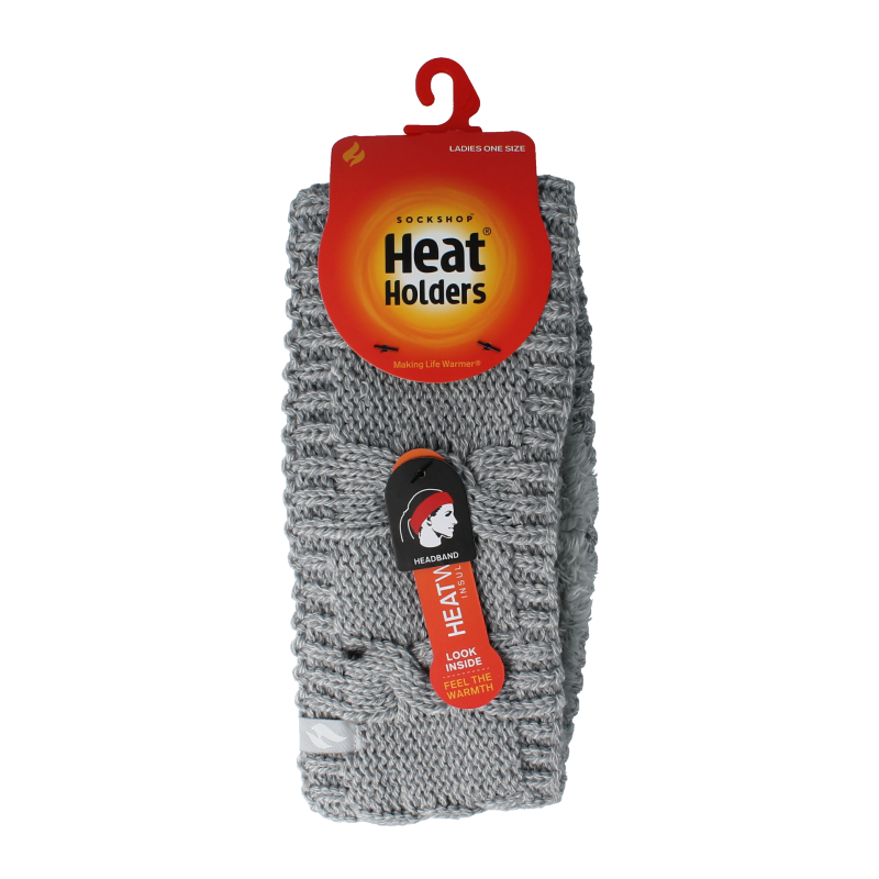 Heat Holders Ladies headband light grey 1 Stuks