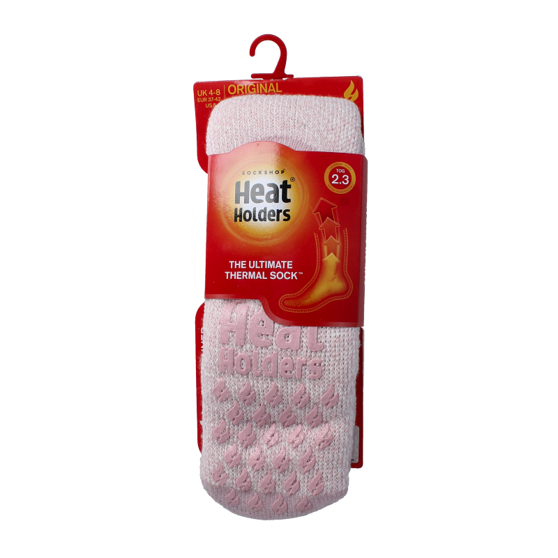 Heat Holders Anti slip socks dusted pink 1 Paar