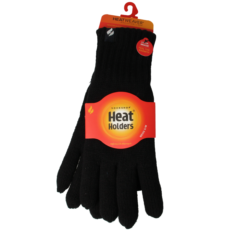Heat Holders Mens cable gloves assorti maat S/M 1 Paar