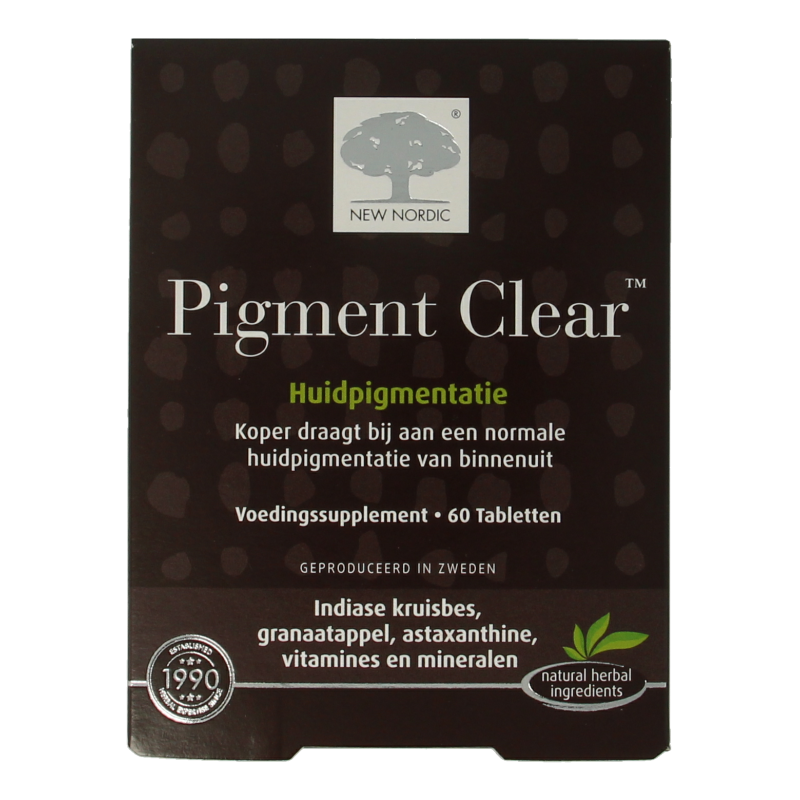 New Nordic Skin care pigment clear 60 Tabletten