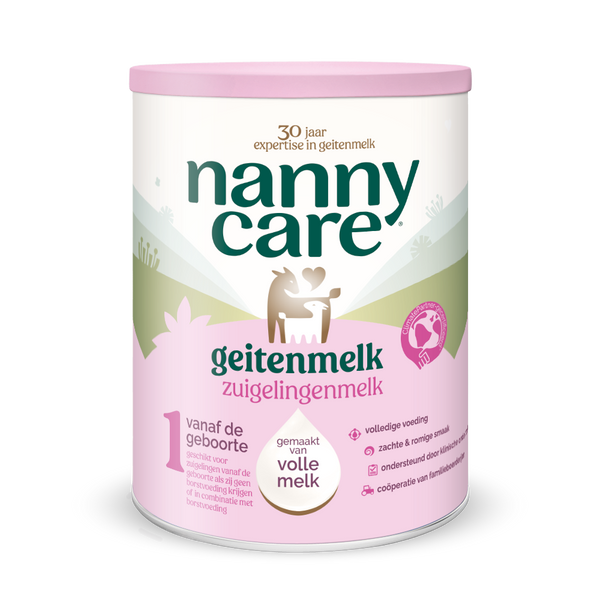 Nannycare Zuigelingenmelk geitenmelk 1 800.00 Gram