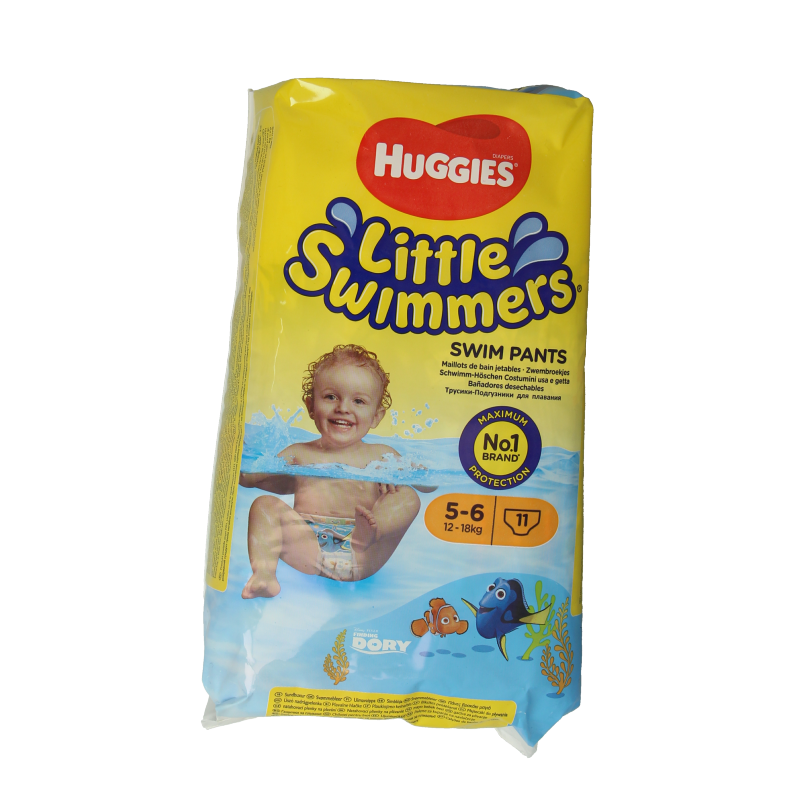 Huggies Little swimmers maat 5-6 12-18kg 11 Stuks