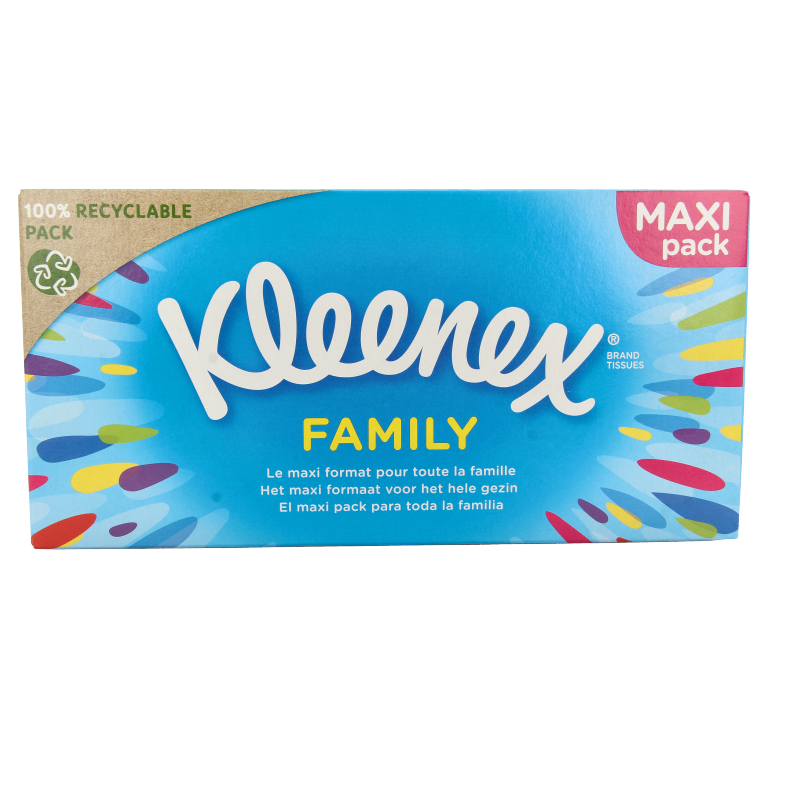 Kleenex Family maxi tissue 128 Stuks