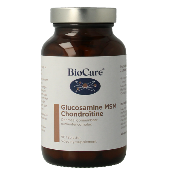 BioCare Glucosamine MSM chondroitine 90.00 Tabletten