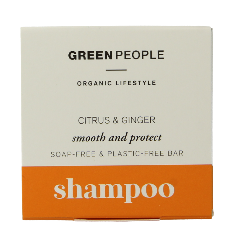 Green People Shampoo bar citrus & ginger 50 Gram