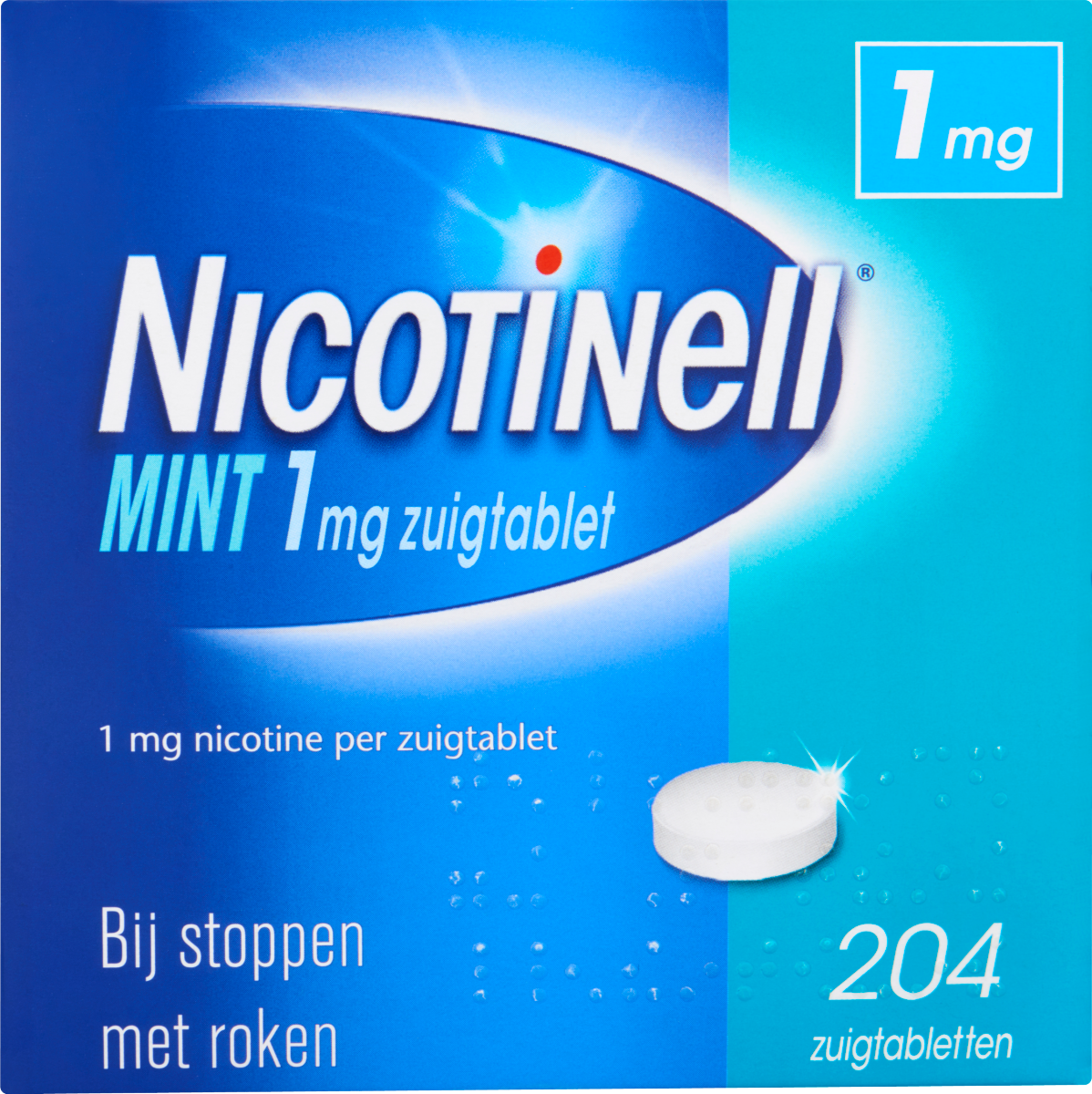 Nicotinell Mint 1mg 204.00 Zuigtabletten