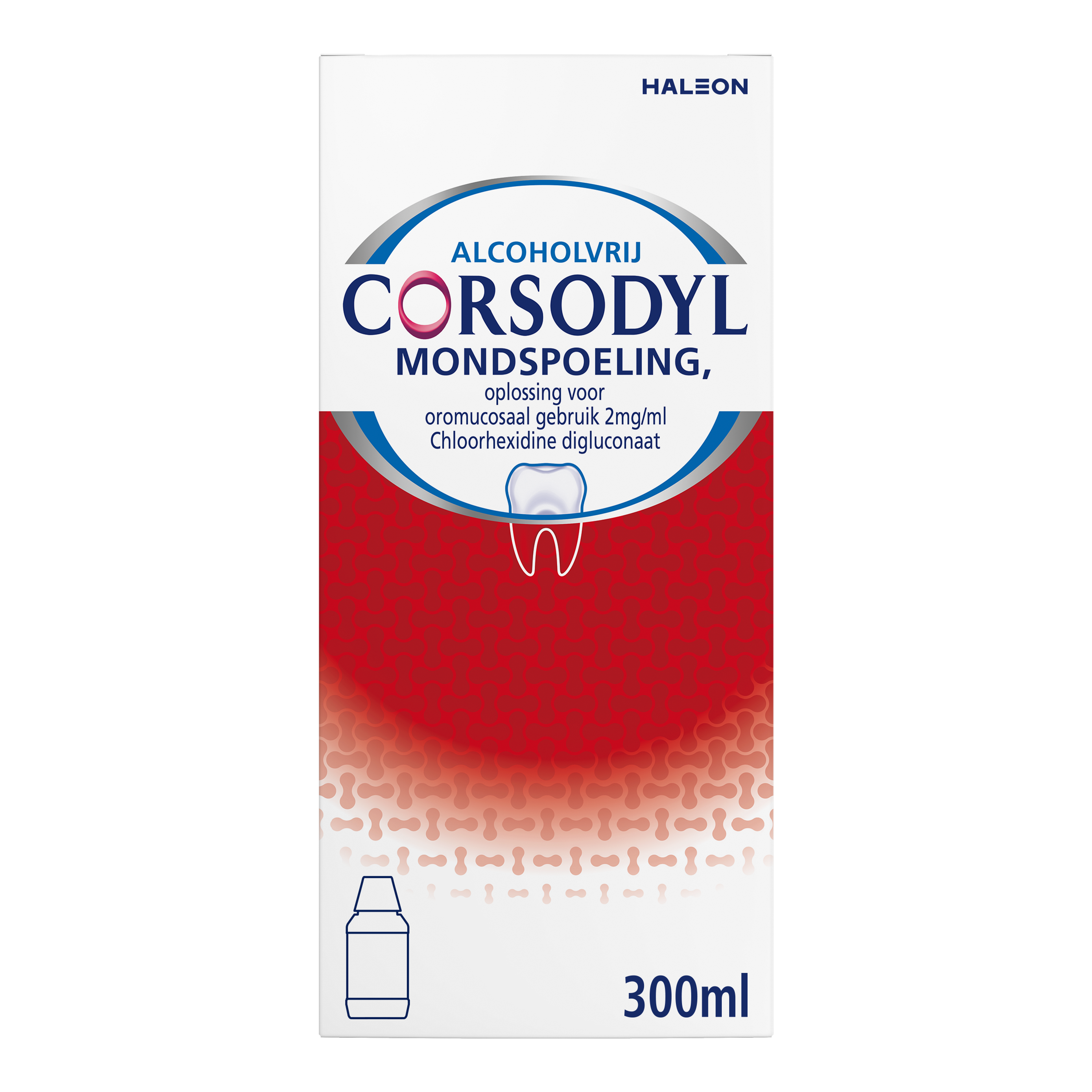 Corsodyl Mondspoeling 300.00 Milliliter