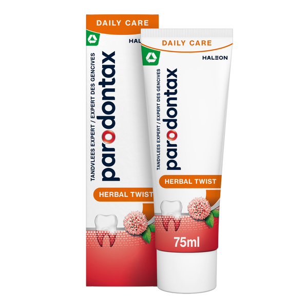 Parodontax Tandpasta herbal twist 75.00 Milliliter