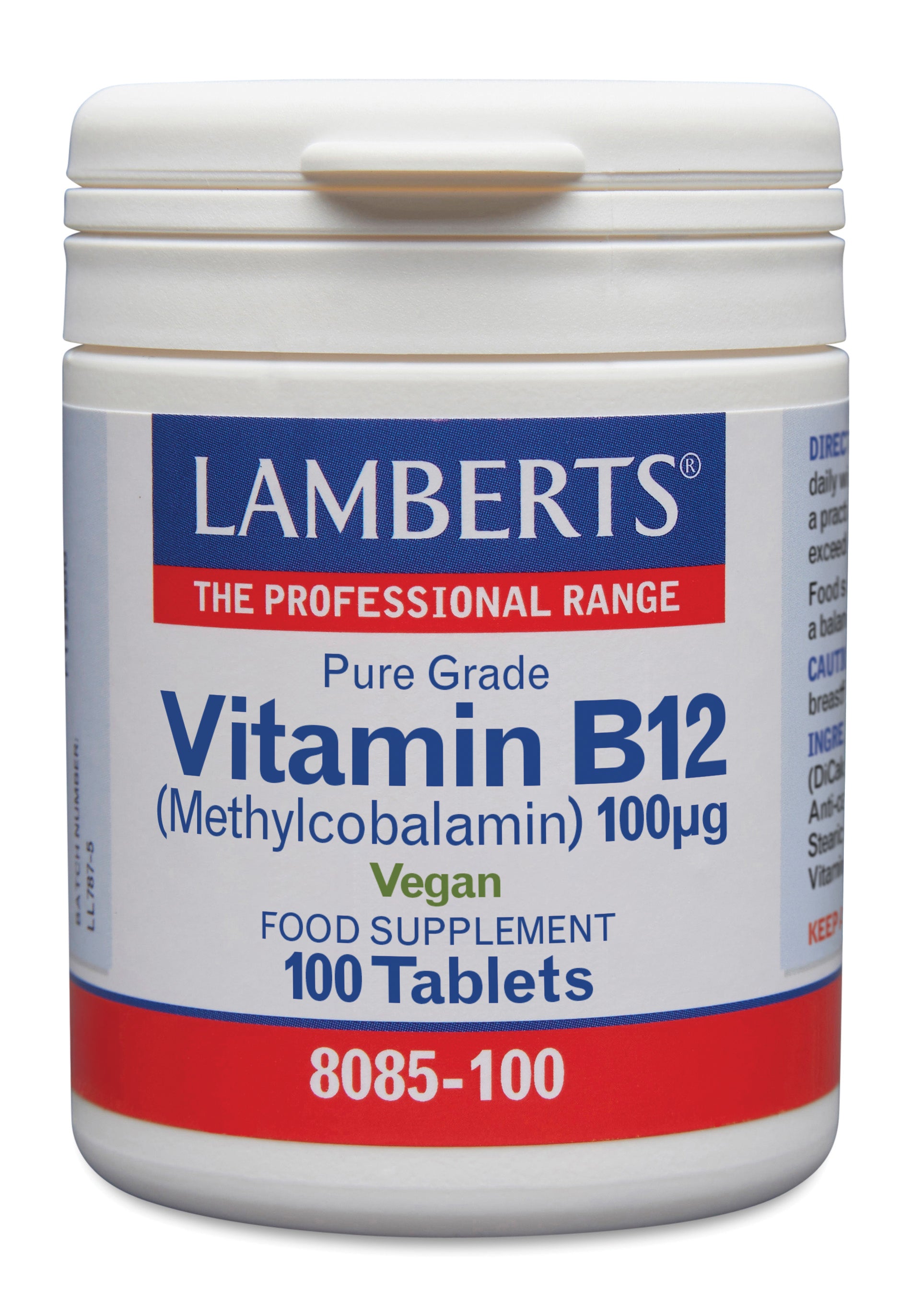 Lamberts Vitamine B12 100mcg 100 Tabletten
