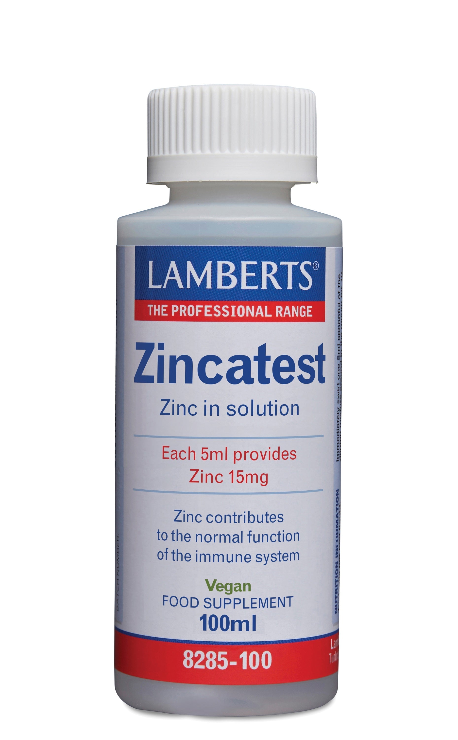 Lamberts Zincatest 100 Milliliter