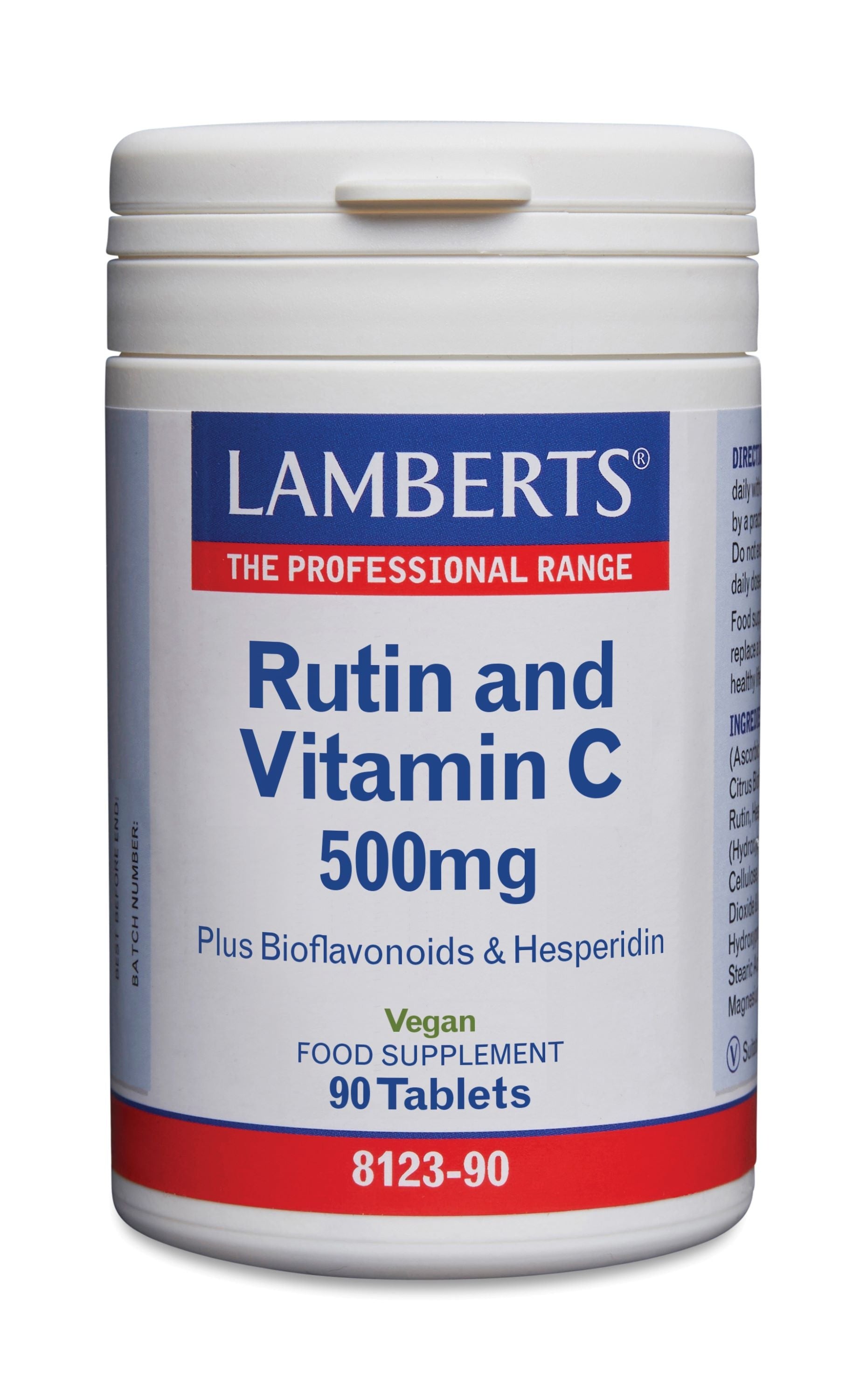 Lamberts Vitamine C 500mg rutine & bioflavonoiden 90.00 Tabletten