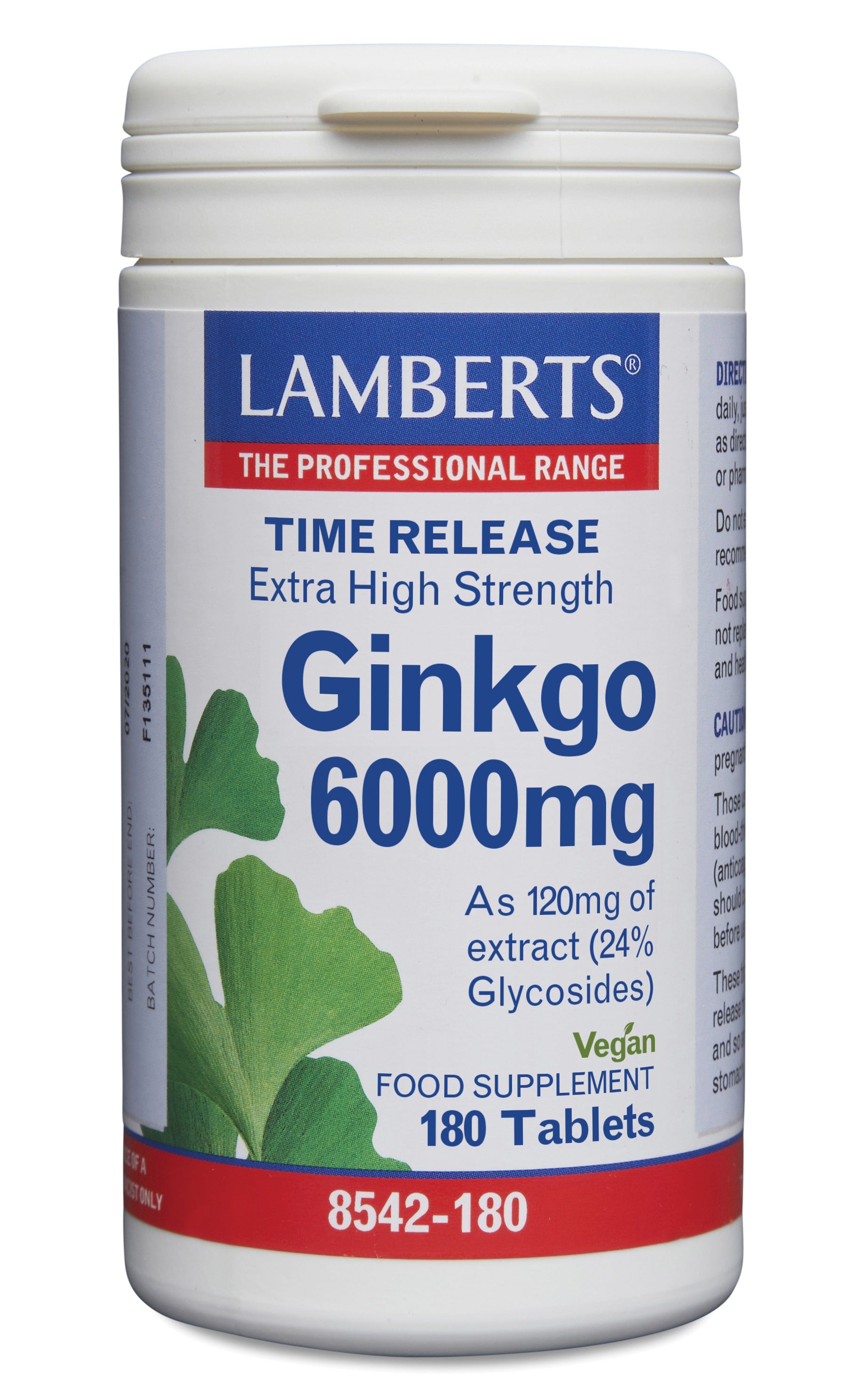 Lamberts Ginkgo 6000 180.00 Tabletten