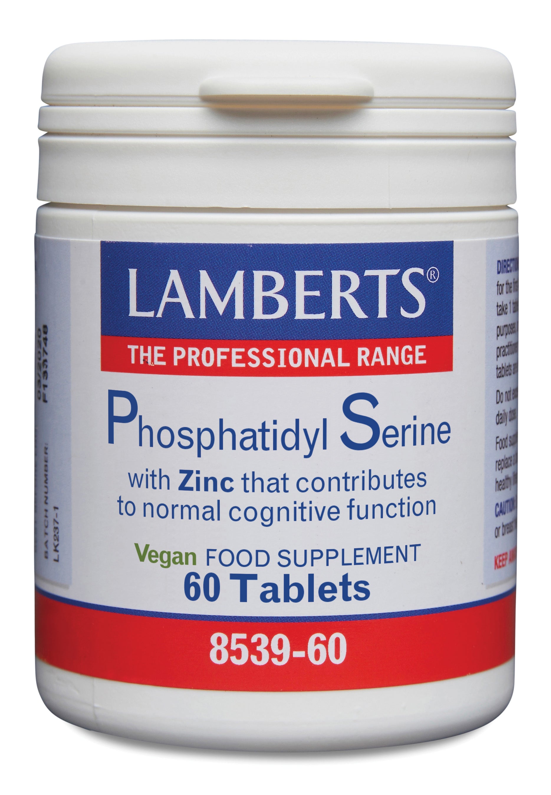 Lamberts Phosphatidyl serine 100mg 60.00 Tabletten