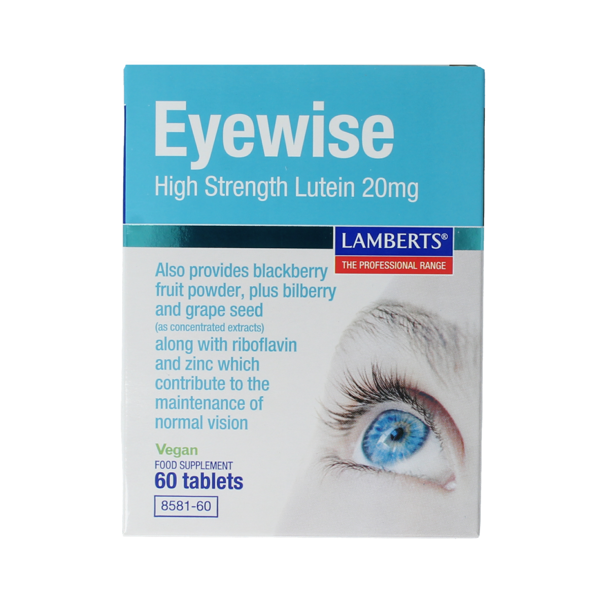 Lamberts Eyewise krachtige luteïne 20mg 60.00 Tabletten