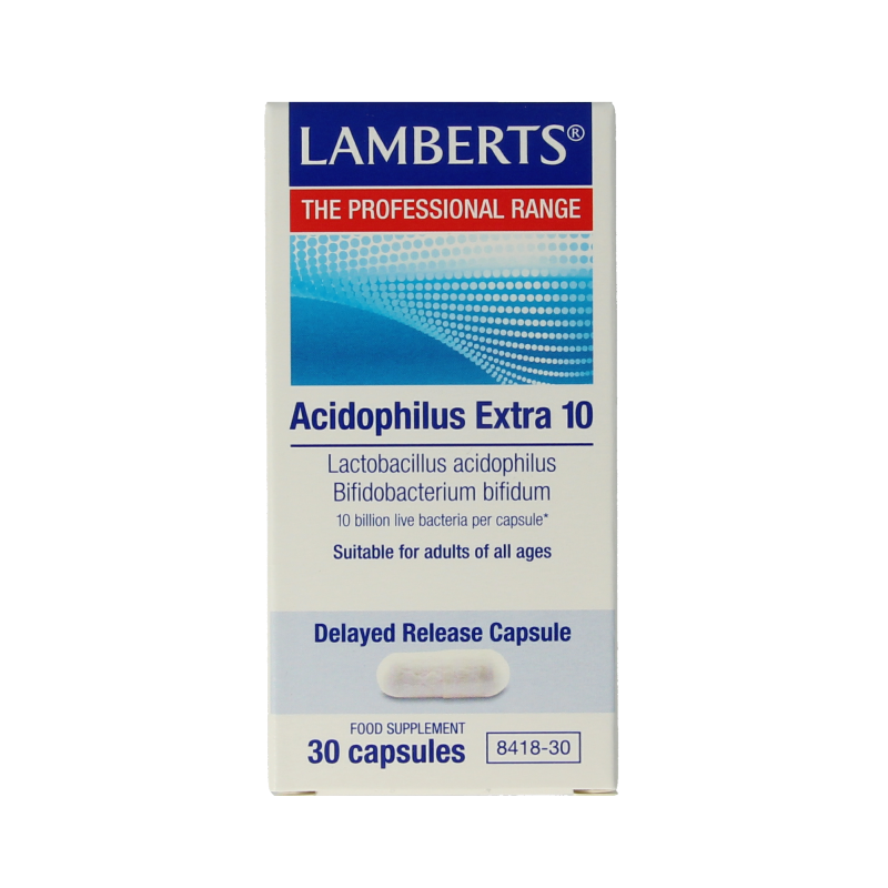 Lamberts Acidophilus Extra 10 30 Vegetarische capsules