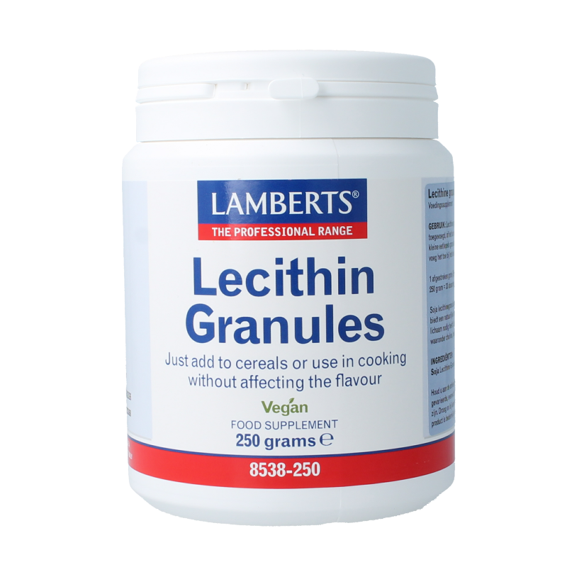 Lamberts Lecithine granulen 250 Gram