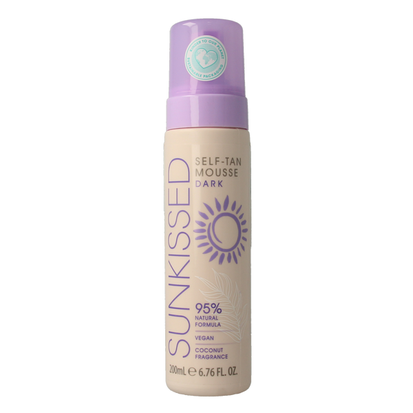 Sunkissed Self tan mousse dark 200.00 Milliliter